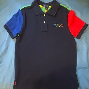 Boys Colorblock Polo Shirt (NWT)